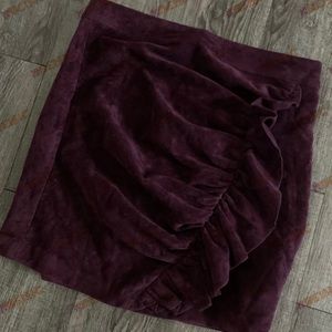 Devlin Mabel Skirt in Grape Wine NWT *